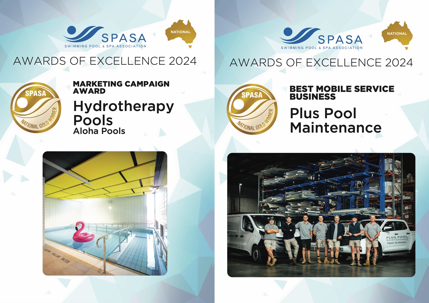 SPASA Awards Luxury Pools