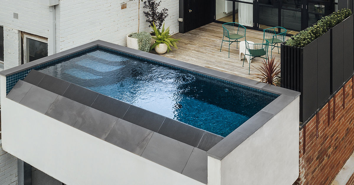 Dive into this industrial charmer | Aloha Pools | Melbourne Pool ...
