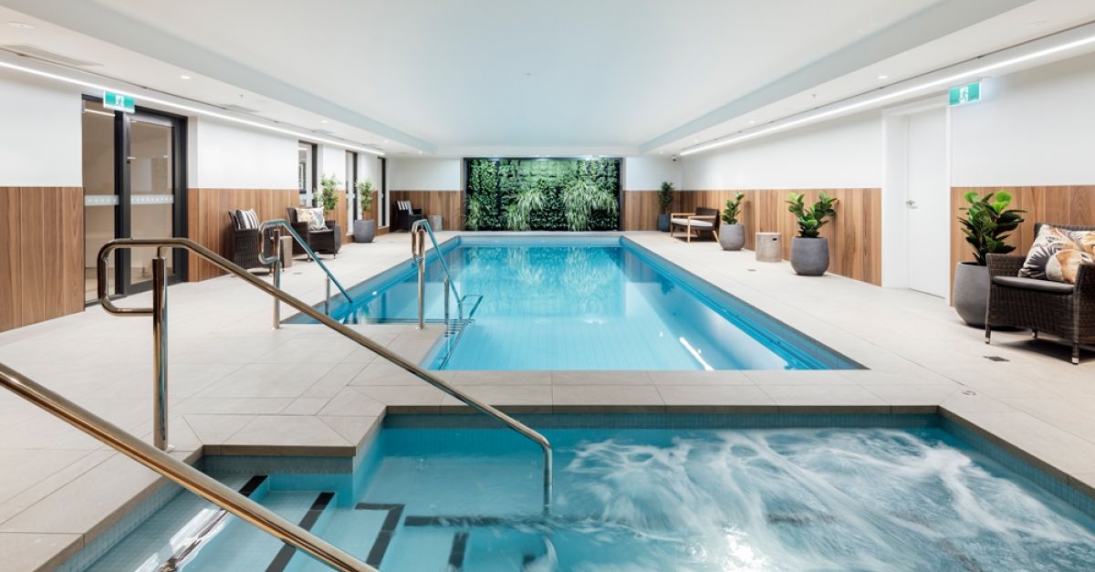 The Oasis at Raelene Boyle Retirement Village | Aloha Pools | Melbourne ...